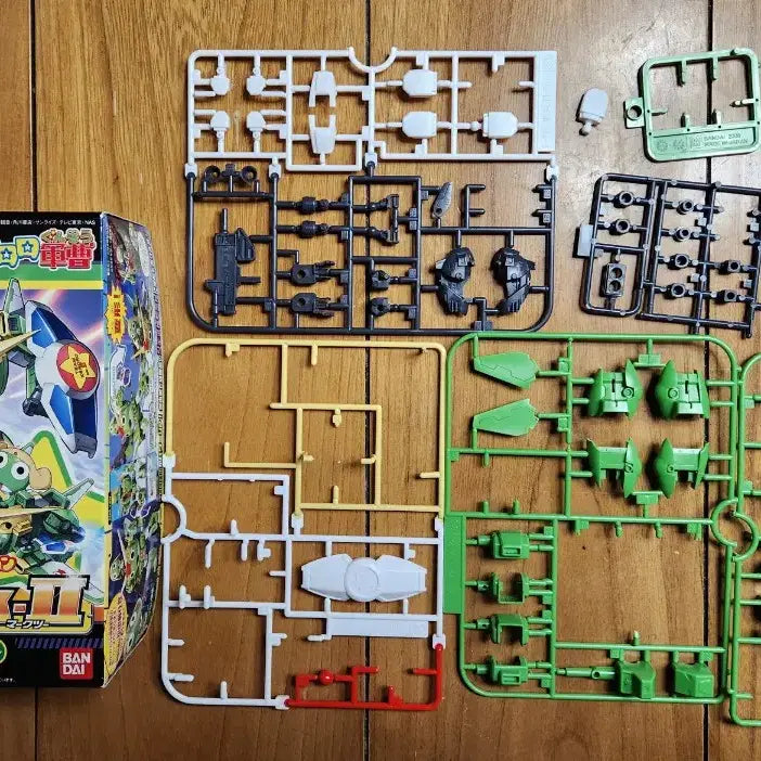 [BUNJANG] Bandai Sergeant Keroro MK-2 Series 4-Piece Set / 반다이 개구리중사케로로  mk-2 프라모델 4종 (합체가능)