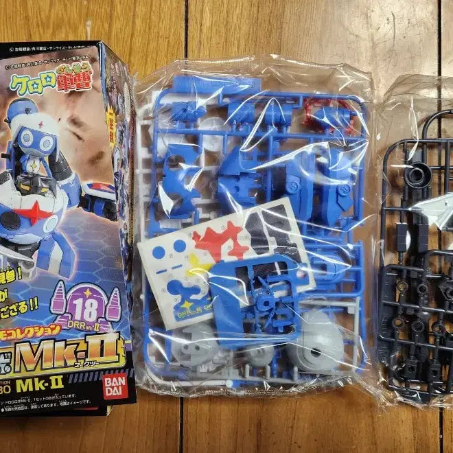 [BUNJANG] Bandai Sergeant Keroro MK-2 Series 4-Piece Set / 반다이 개구리중사케로로  mk-2 프라모델 4종 (합체가능)