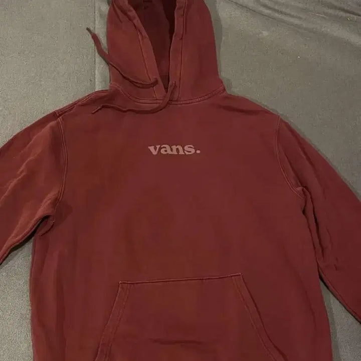 [BUNJANG] 반스 vans 버건디 후드티 / 반스 vans 버건디 후드티