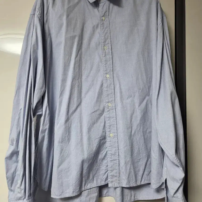 [BUNJANG] Sillage Oversized Fit Sky Blue Shirt / sillage 실라주 셔츠