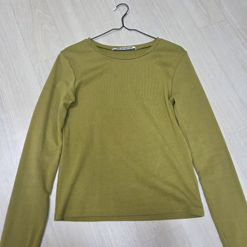 [BUNJANG] Blackup Round Long Sleeve T-shirt S / 블랙업 라운드 긴팔티 S