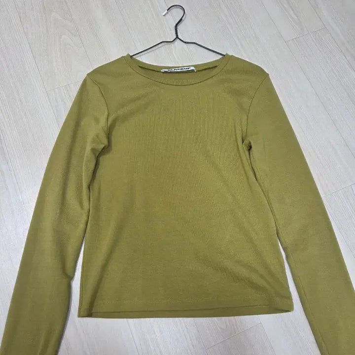 [BUNJANG] Blackup Round Long Sleeve T-shirt S / 블랙업 라운드 긴팔티 S