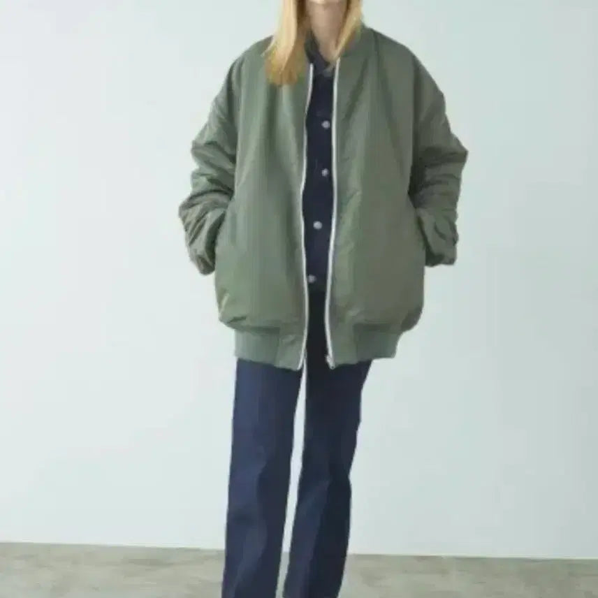 [BUNJANG] Uru Tokyo Reversible MA-1 Bomber Jacket / Uru Tokyo 리버시블 ma-1