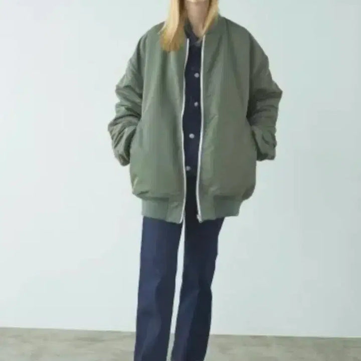 [BUNJANG] Uru Tokyo Reversible MA-1 Bomber Jacket / Uru Tokyo 리버시블 ma-1
