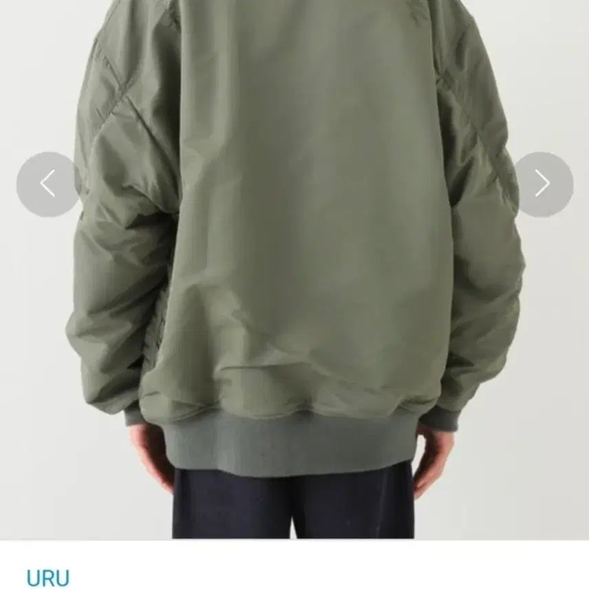 [BUNJANG] Uru Tokyo Reversible MA-1 Bomber Jacket / Uru Tokyo 리버시블 ma-1