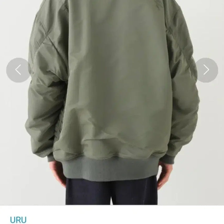 [BUNJANG] Uru Tokyo Reversible MA-1 Bomber Jacket / Uru Tokyo 리버시블 ma-1