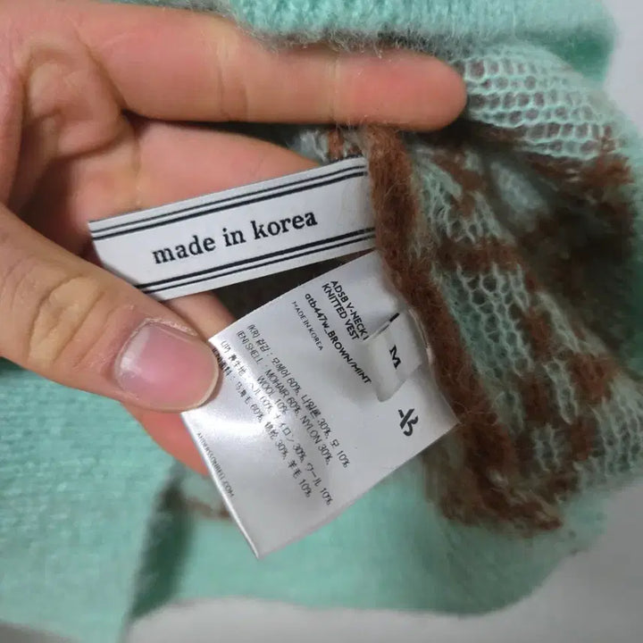 [BUNJANG] Andersson Bell Mohair Knit Vest / 앤더슨벨 모헤어 니트 베스트 / 여성 조끼/ 여성 베스트
