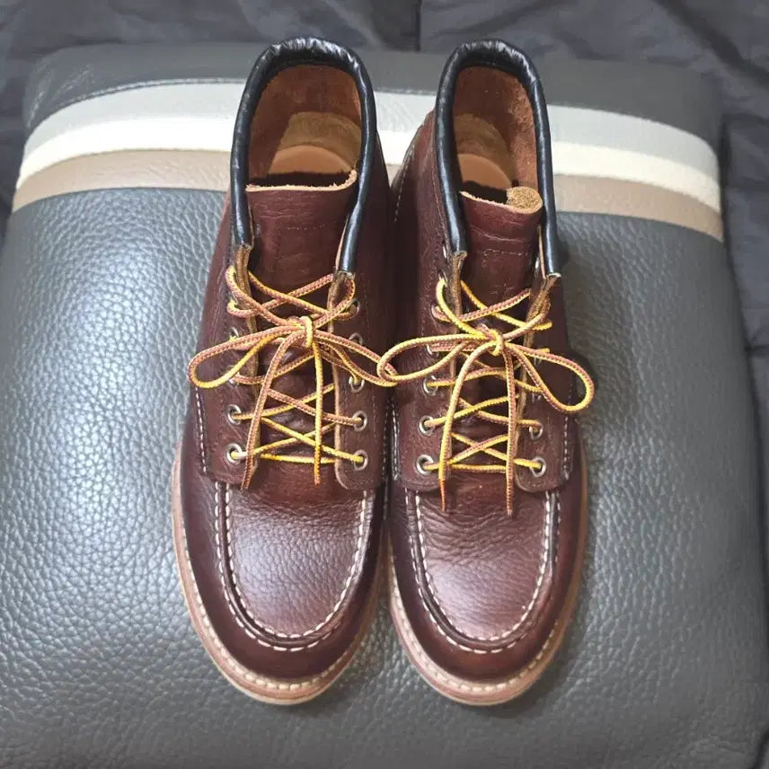[BUNJANG] Red Wing 8138 Briar Oil Slick Classic Moc Toe Boots (235mm) / [풀케어] 레드윙 8138 클래식 목토 브라이어 오일 슬릭 (235)