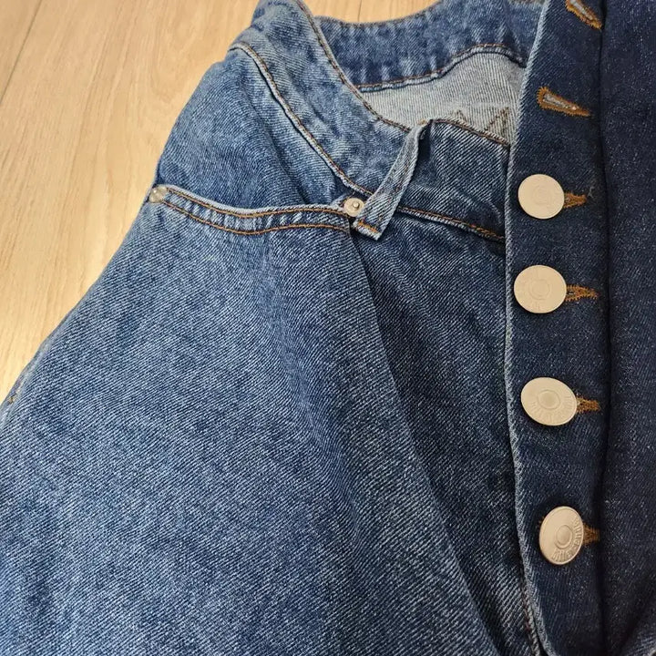 [BUNJANG] Bitter;Ender Wide Leg Denim Jeans / 데님 청바지