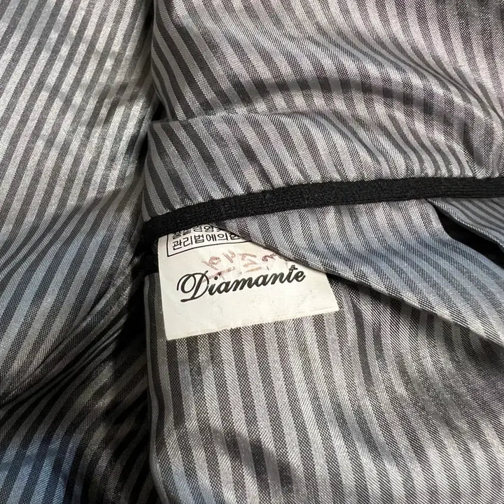 [BUNJANG] Diamante Tailored Jacket / Diamante 블랙 테일러드 자켓 / 클래식 싱글 / 52