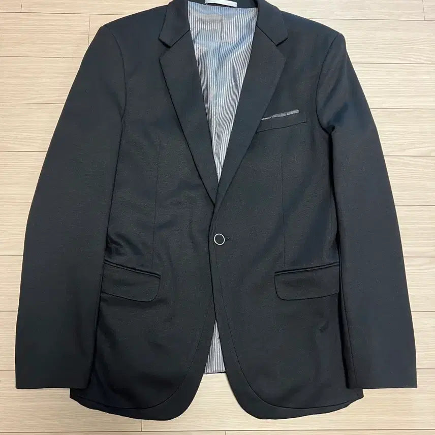 [BUNJANG] Diamante Tailored Jacket / Diamante 블랙 테일러드 자켓 / 클래식 싱글 / 52