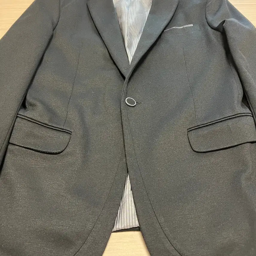 [BUNJANG] Diamante Tailored Jacket / Diamante 블랙 테일러드 자켓 / 클래식 싱글 / 52