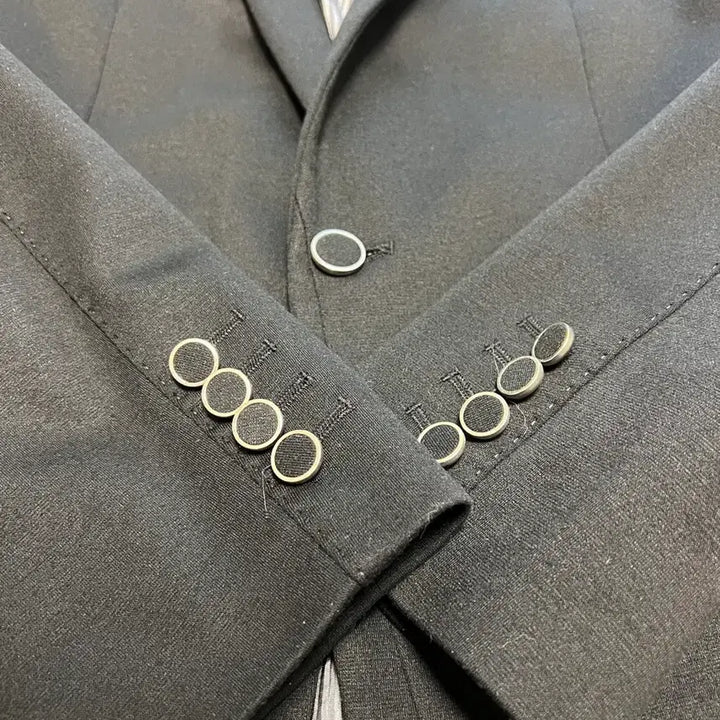 [BUNJANG] Diamante Tailored Jacket / Diamante 블랙 테일러드 자켓 / 클래식 싱글 / 52