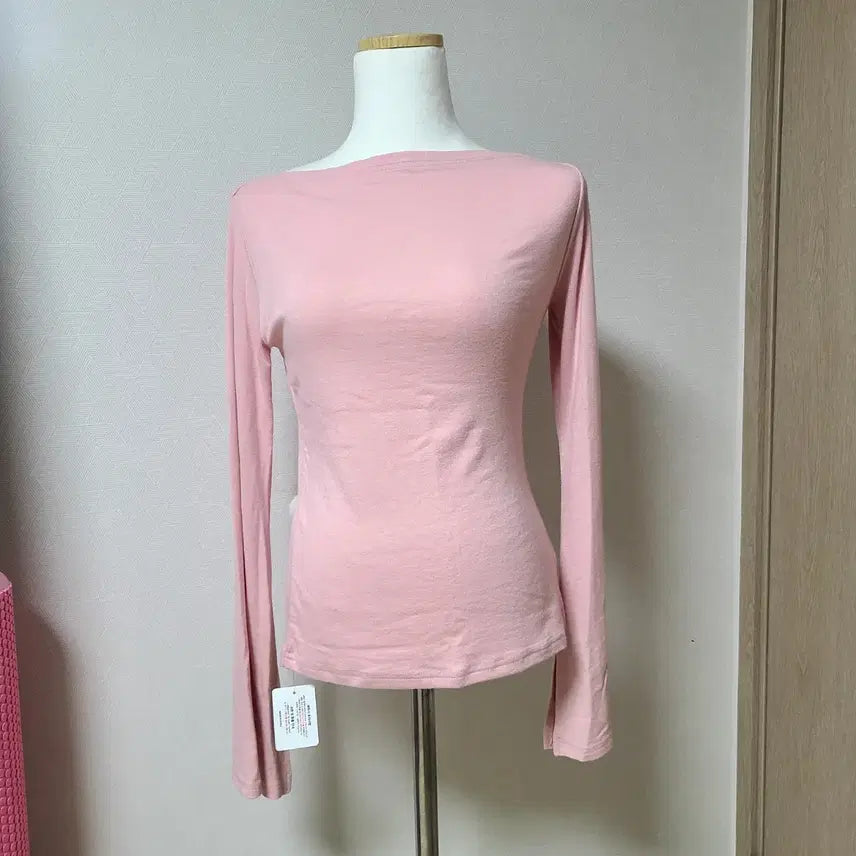 [BUNJANG] Pilates Yoga Split T-shirt / (새상품)필라테스 요가 트임티셔츠