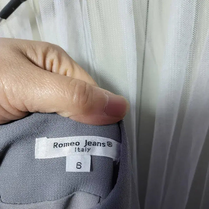 [BUNJANG] Romeo Jeans Gray Wide Pants / 이테리제 Romeo Jeans 회색 와이드 팬츠