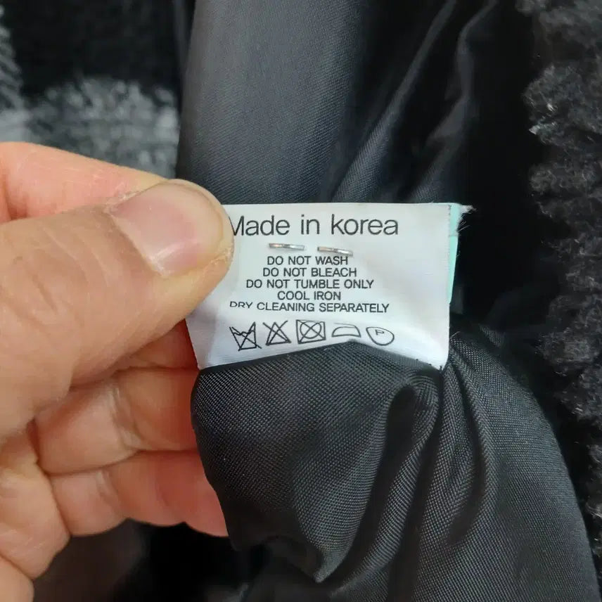 [BUNJANG] Unbranded Long Fleece Jacket / 55~88사이즈 고퀄체크 롱후리스