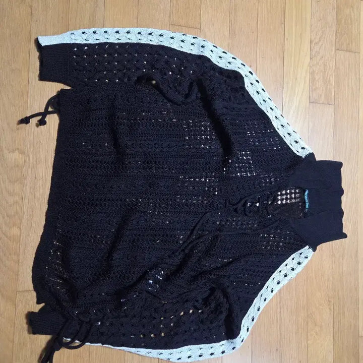 [BUNJANG] Andersson Bell Buzz Net Color Block Sweater M / 앤더슨벨 버즈 네트 칼라 배색 스웨터 M