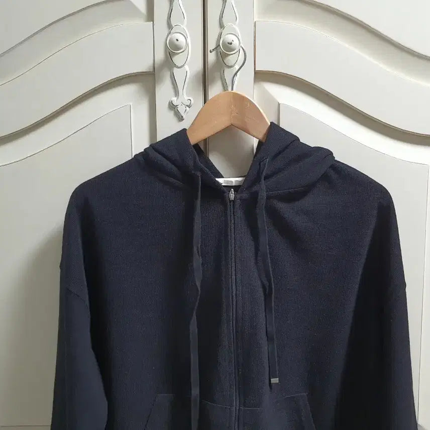 [BUNJANG] Brunch Black Hooded Zip-up / br 브런치 후드 집업 (블랙)