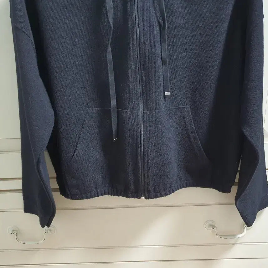 [BUNJANG] Brunch Black Hooded Zip-up / br 브런치 후드 집업 (블랙)