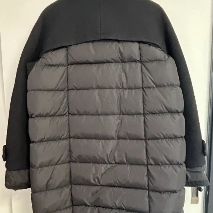 [BUNJANG] Moncler Wool Padded Coat / 몽클레어 모직 패딩코트