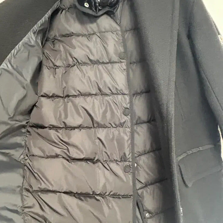 [BUNJANG] Moncler Wool Padded Coat / 몽클레어 모직 패딩코트