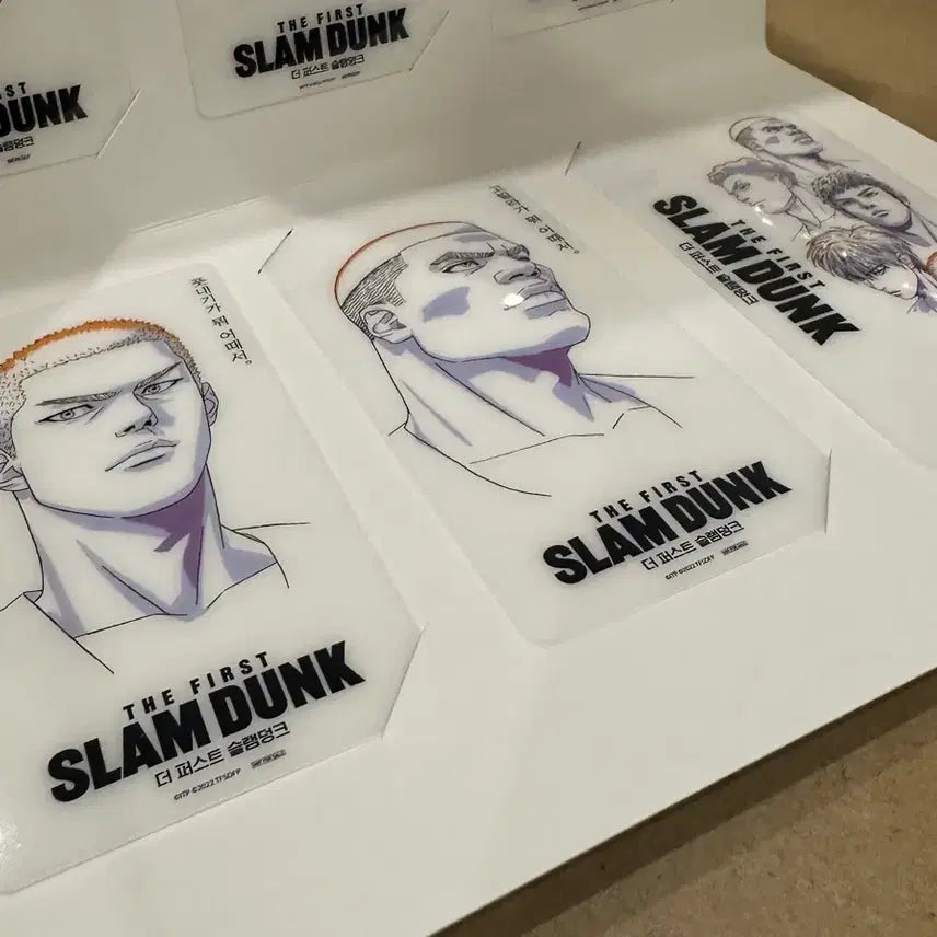 [BUNJANG] The First Slam Dunk Bundle Set Postcard, Photocard, Sticker / 더퍼스트 슬램덩크 특전 일괄 판매 엽서, 포토카드, 스티커