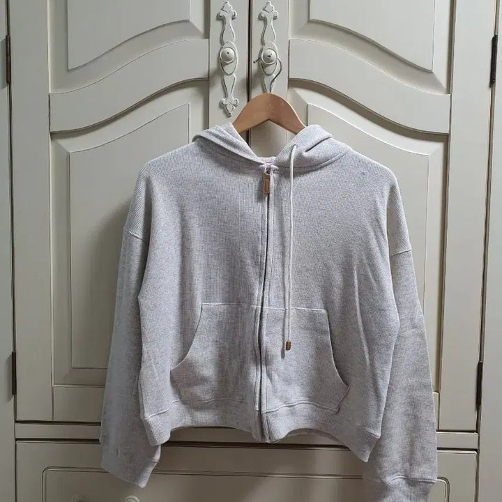[BUNJANG] BR Brunch Hoodie Zip-Up (Oatmeal) / br 브런치 후드 집업 (오트밀)