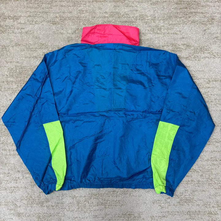 [BUNJANG] Columbia 90s Color Block Nylon Windbreaker Jacket / [M] 90s 컬럼비아 Columbia 컬러블록 나일론 자켓 윈드브레이커