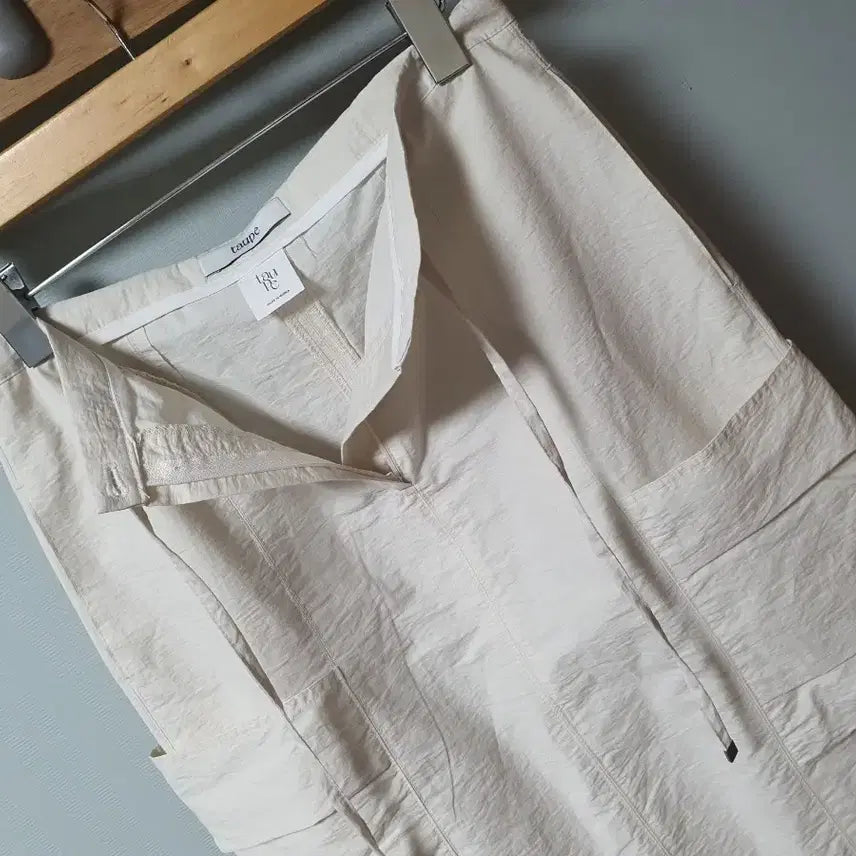 [BUNJANG] Taupe Cargo Long Skirt / "Taupe" 카고 롱 스커트 (새제품)