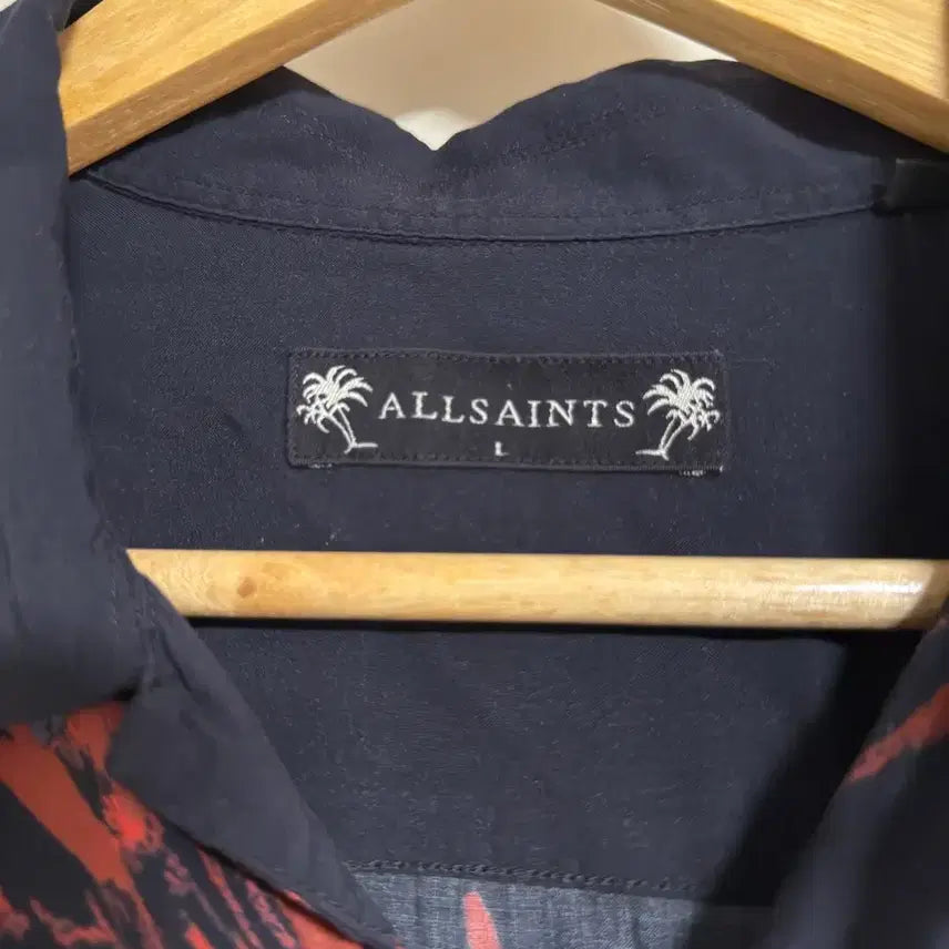 [BUNJANG] AllSaints Hawaiian Shirt L / 올세인츠 하와이안셔츠 L