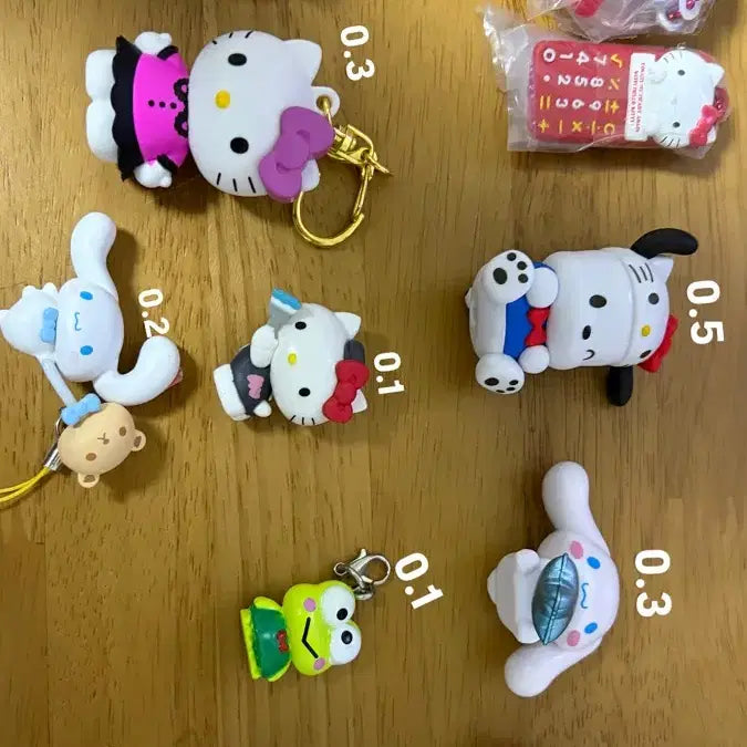[BUNJANG] Sanrio Character Keyring Collection / 키티/시나모롤 캐릭터 키링/열쇠고리 모음