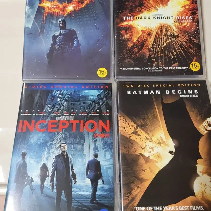 [BUNJANG] Christopher Nolan DVD Set / 크리스토퍼 놀란 감독 dvd 세트
