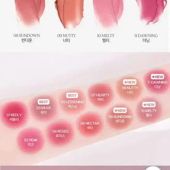 [BUNJANG] Holika Cool Tone 11 The Ning Lip / (새상품)홀리카 쿨톤 립 11더닝