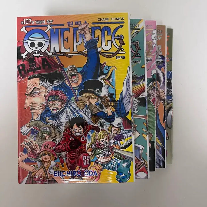 [BUNJANG] One Piece Manga Vol. 107-111 Bundle Set / 원피스 만화책 107-111권 세트