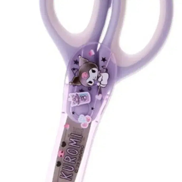[BUNJANG] Sanrio Kuromi Stationery Scissors / 산리오 쿠로미 안전가위 학용품 문구 다꾸