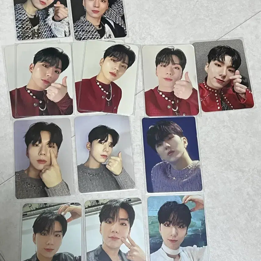 [BUNJANG] MONSTA X Hyungwon Minhyuk Kihyun Reason Photocard Bundle Set / 일괄) 몬스타엑스 형원 민혁 기현 리즌 포토카드
