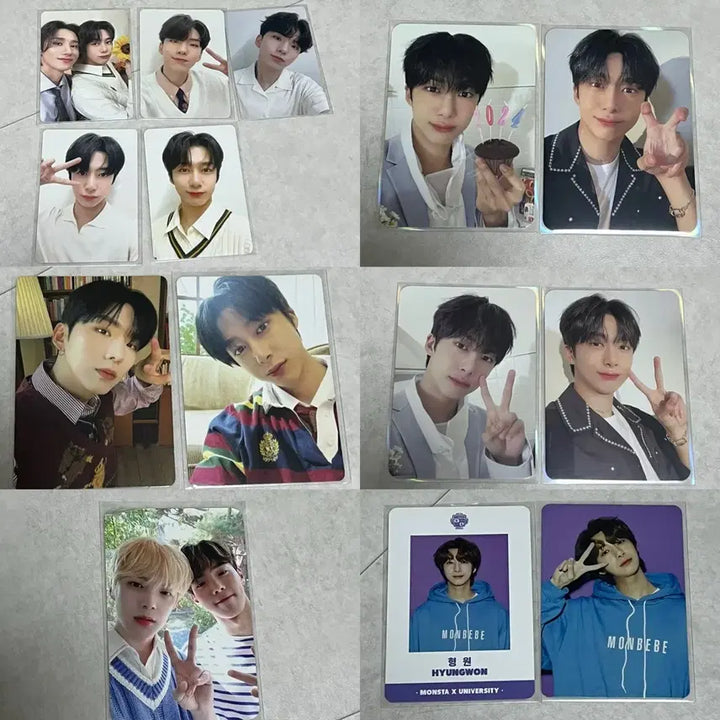 [BUNJANG] MONSTA X Hyungwon Season's Greetings Photocard Bundle Set / 일괄) 몬스타엑스 형원 시즌 그리팅 포토카드