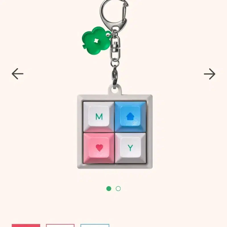 [BUNJANG] Muyoongjiyong Ahn Yujin Keycap Keyring Goods / 무용지용 키보드 키캡 키링 굿즈 안유진 한유진 진 양도