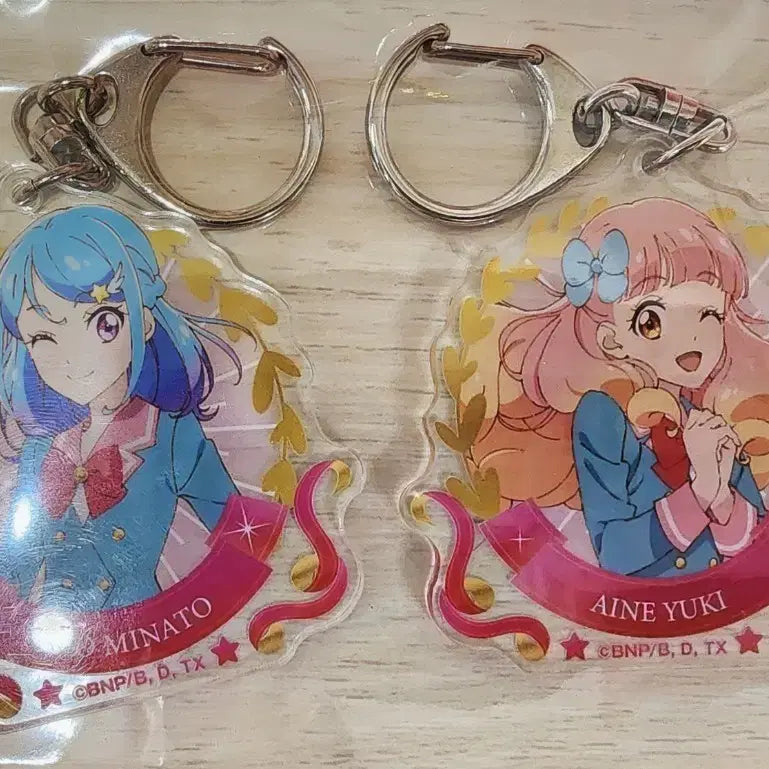 [BUNJANG] Aikatsu Acrylic Keychain / 아이엠스타 아이카츠 아크릴 키링