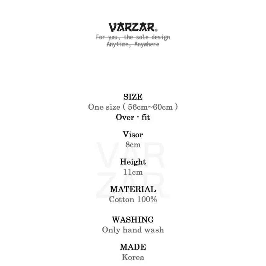 [BUNJANG] VZ Black Corduroy Ball Cap / VZ 블랙 코듀로이 볼캡