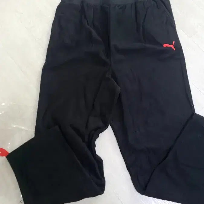 [BUNJANG] Puma Black Training Pants / 푸마 블랙 트레이닝 바지