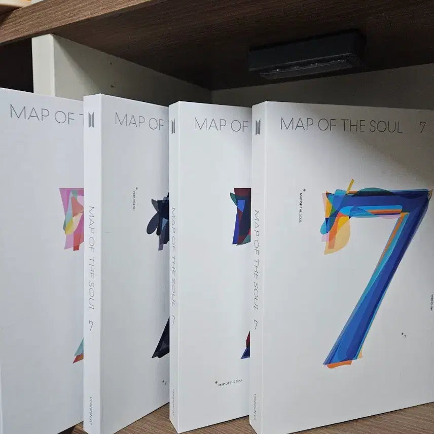 방탄소년단 BTS MOTS 7 앨범 (1, 2, 3, 4 버전 세트)