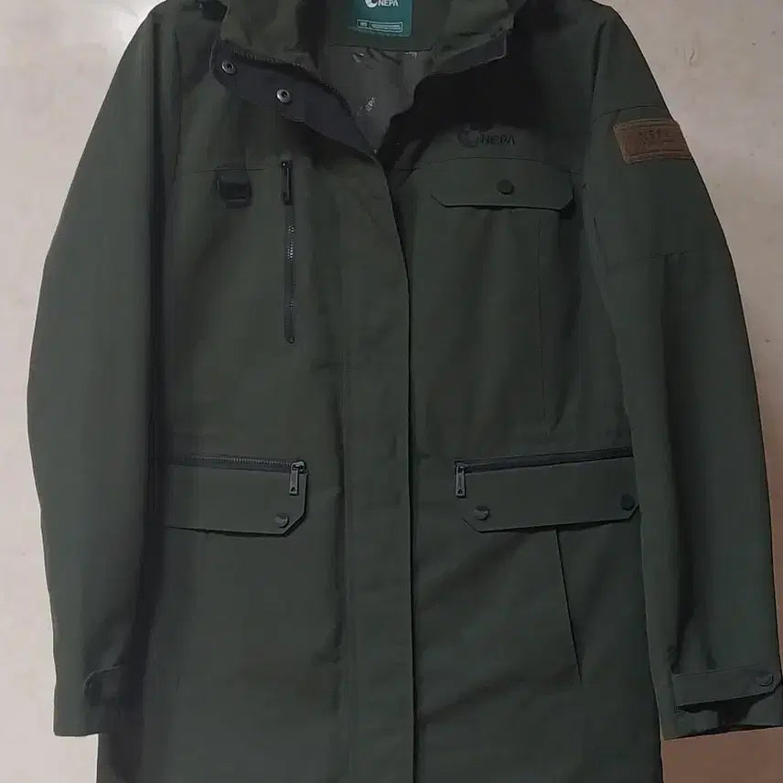 [BUNJANG] Nepa Women's Jacket / 네파 여성95 야상 점퍼 카키 집업 점퍼 바막