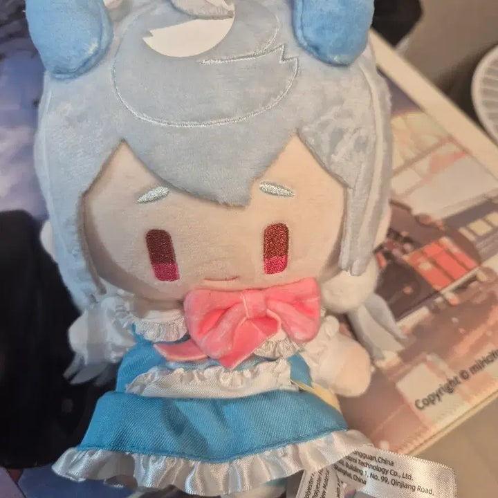 [BUNJANG] Genshin Impact Sigewinne Plush Doll (Unsealed) / 원신 시그윈 누이 인형 개봉