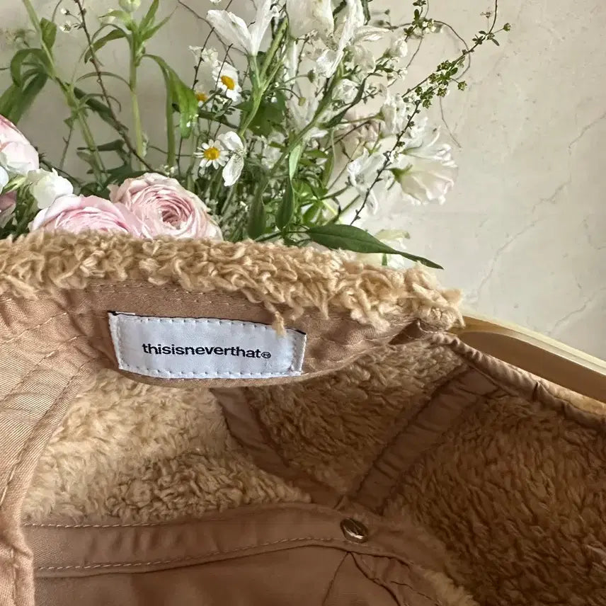 [BUNJANG] Thisisneverthat Fleece Cap / Thisisneverthat 뽀글이 모자