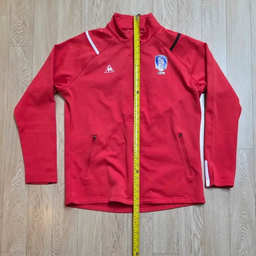 [BUNJANG] Le Coq Sportif Fleece Lined Training Jumper / 미사용 르꼬끄 기모 트레이닝 점퍼 105사이즈 (줄자사진 참고하시길요)