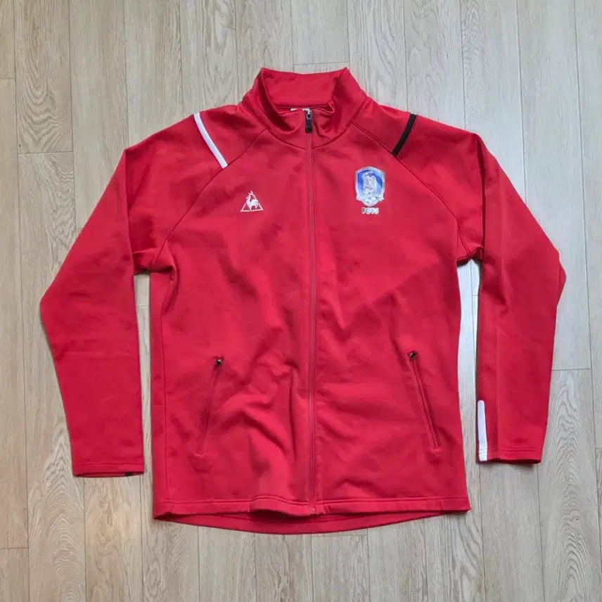 [BUNJANG] Le Coq Sportif Fleece Lined Training Jumper / 미사용 르꼬끄 기모 트레이닝 점퍼 105사이즈 (줄자사진 참고하시길요)