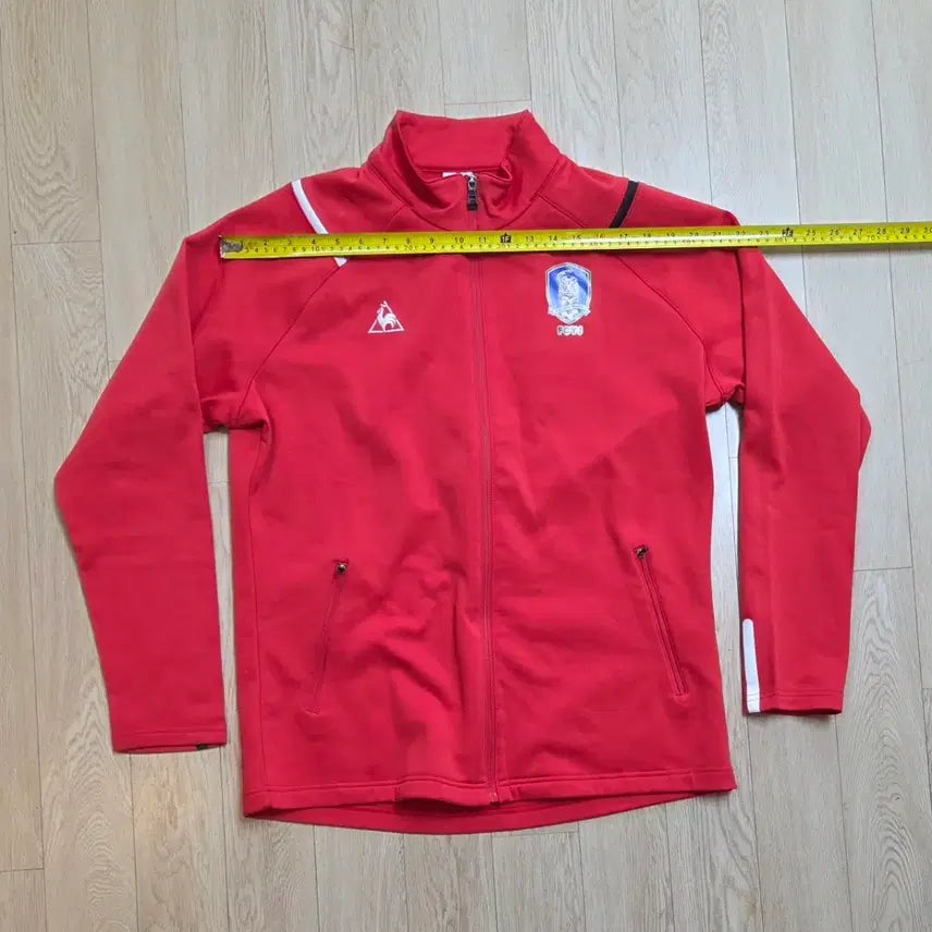 [BUNJANG] Le Coq Sportif Fleece Lined Training Jumper / 미사용 르꼬끄 기모 트레이닝 점퍼 105사이즈 (줄자사진 참고하시길요)