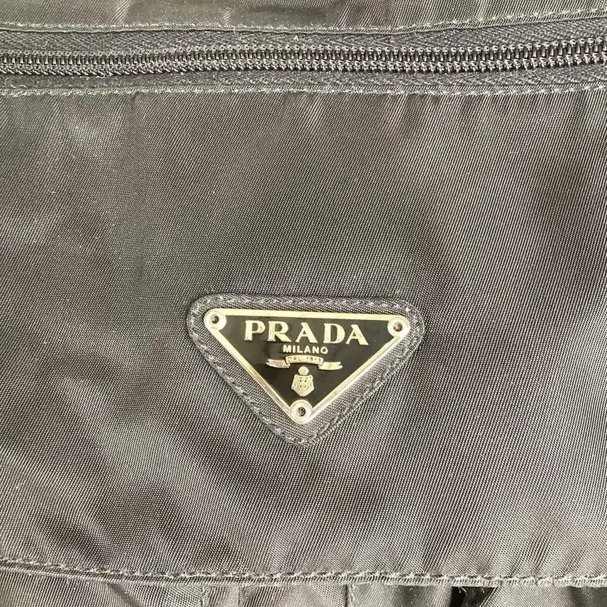 [BUNJANG] Prada Nylon Two-Buckle Crossbody Bag / [정품] 프라다 나일론 삼각 로고 투버클  크로스백