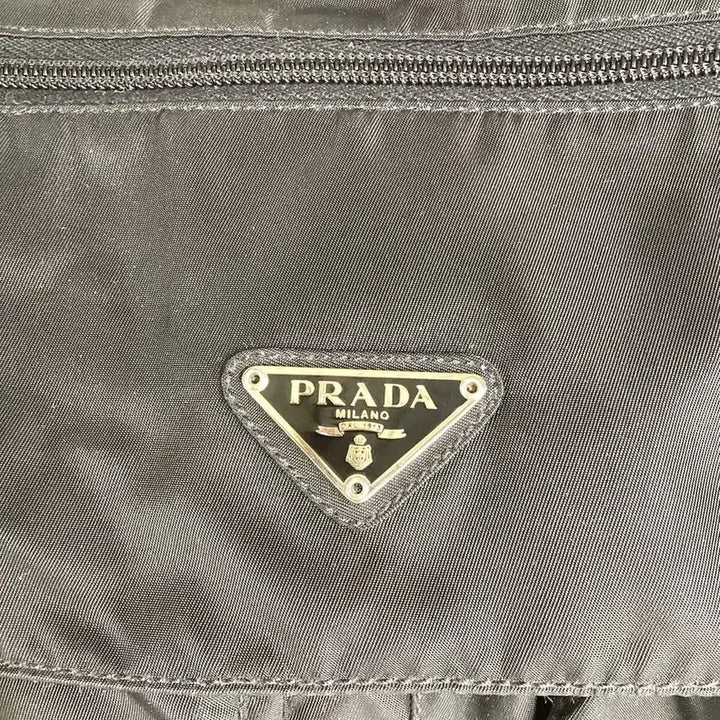 [BUNJANG] Prada Nylon Two-Buckle Crossbody Bag / [정품] 프라다 나일론 삼각 로고 투버클  크로스백